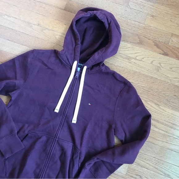 Tommy Hilfiger Fleece Full Zip Hooded Sweatshirt New With Tags - Picture 2 of 5